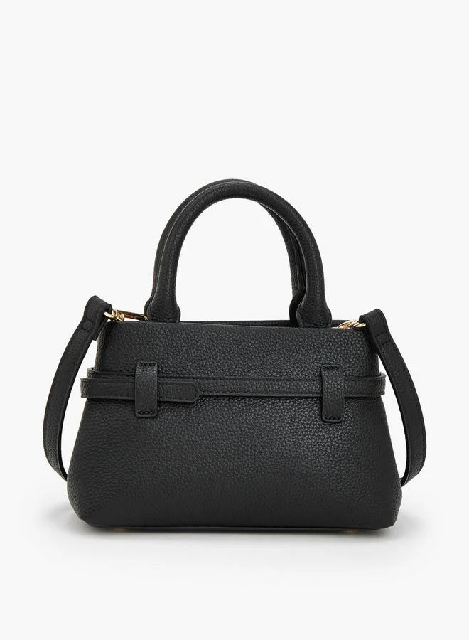Celeste BLACK Celeste Grainy Pu Totes for Women | Best Price UAE